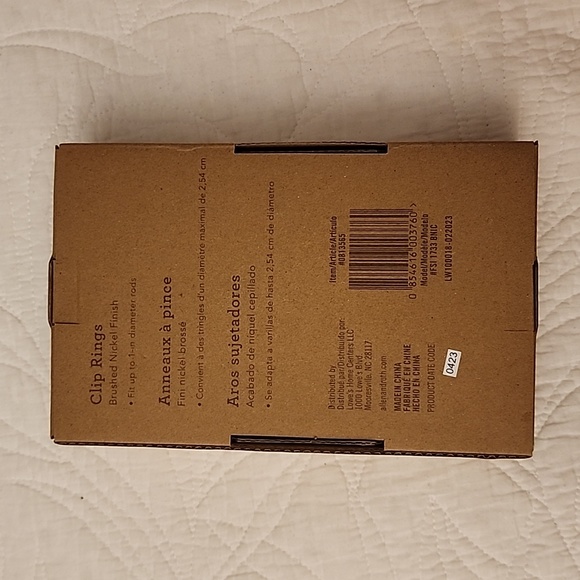 ALLEN + ROTH Clip Rings - Picture 2 of 2